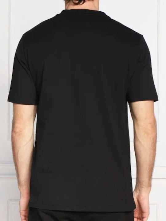 Hugo Boss T-shirt Bărbătesc cu Mânecă Scurtă Black