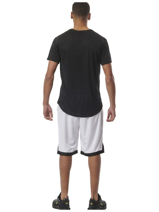 Body Action Men's Athletic T-shirt Short Sleeve Black