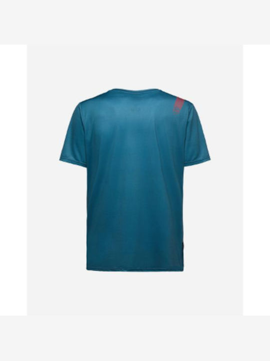 La Sportiva T-shirt Bărbătesc cu Mânecă Scurtă Albastru