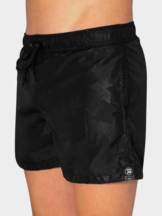 3Guys Men's Swimwear Shorts Black Camo
