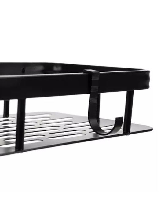 Επιτοίχια Ραφιέρα Μπάνιου Μεταλλική 30x13x4.7cm