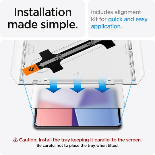 Tempered Glass Spigen Glas.tr ”ez Fit” Ipad Pro 13 7 2024 Clear