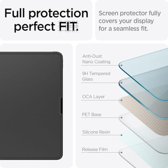 Tempered Glass Spigen Paper Touch Ipad Pro 11 5 2024 Matte Clear