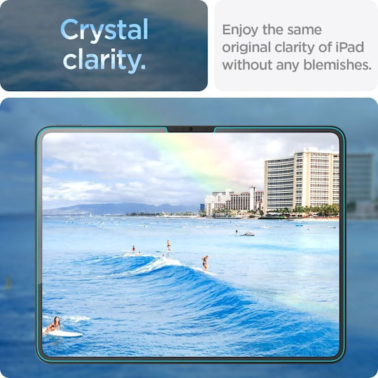 Tempered Glass Spigen Glas.tr ”ez Fit” Ipad Pro 13 7 2024 Clear