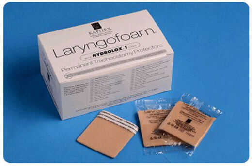 Kapitex Laryngofoam LALFF0003 Φίλτρο Τραχειοσωλήνα Small Beige 6.5x6.5cm 30τμχ