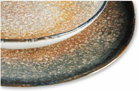 Excelsa Πιάτο Βαθύ Κεραμικό Λευκό με Διάμετρο 21cm