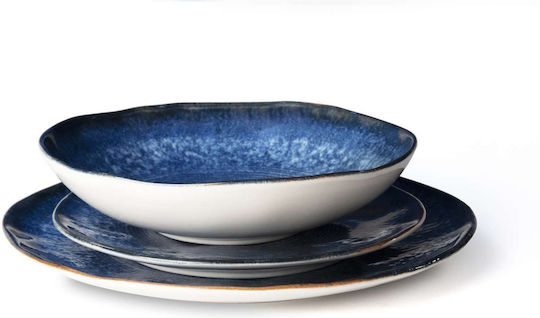 Excelsa Plate Desert Ceramic White with Diameter 20cm