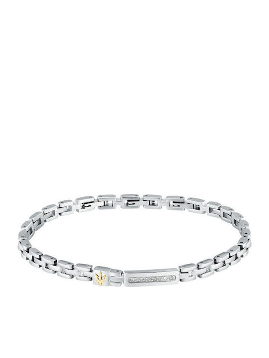 Maserati Men's Bracelet made of Steel