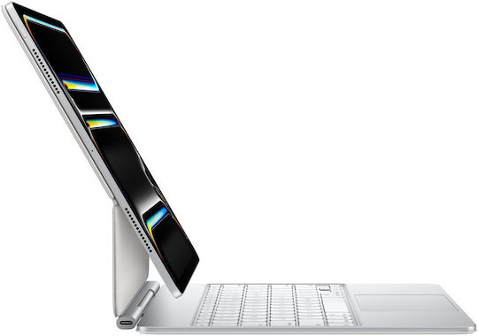 Apple Magic Keyboard Flip Cover Ελληνικά Λευκή (iPad Pro 2024 13")