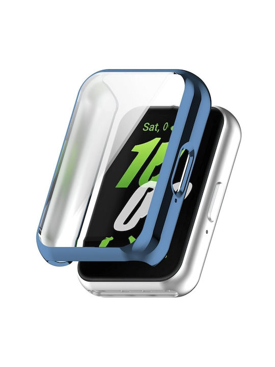 2-in-1 Protective Screen Case for Xiaomi Redmi Watch 3 Lite Watch 3 Active Dark Blue