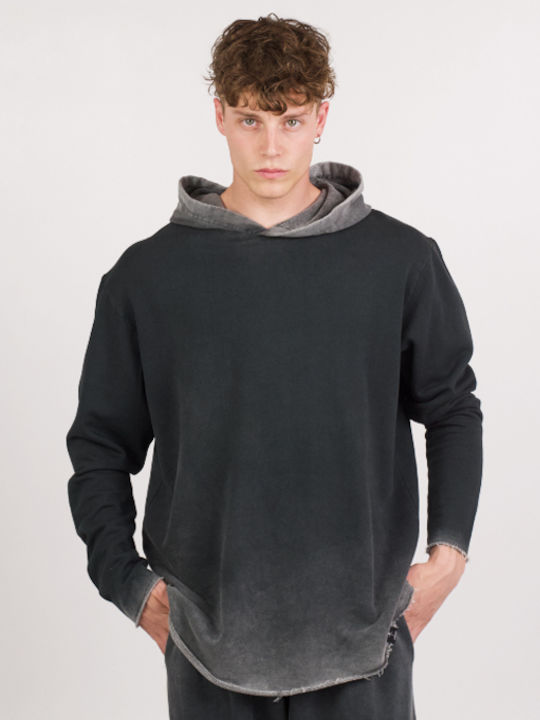 Sweatshirt with Hood Gray