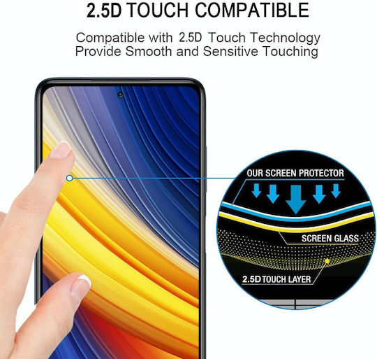 Xiaomi Poco X3 Pro Full Glue Full Screen Tempered Glass Film