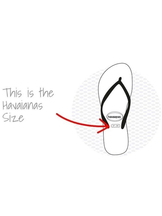 Havaianas Σαγιονάρες σε Navy Μπλε Χρώμα