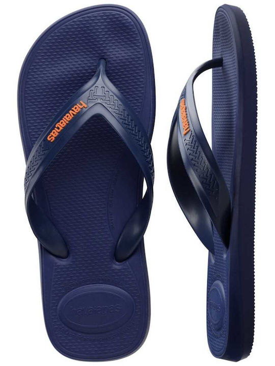 Top Max Men's Flip Flops Blue