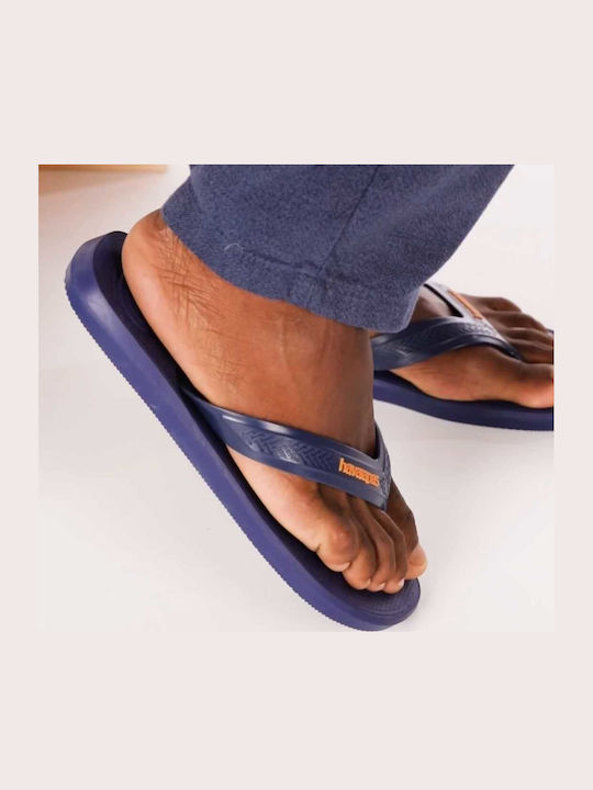 Top Max Men's Flip Flops Blue