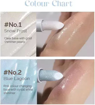 Glacier Vegan Lip Balm N°2 Blue Lagoon 3,3gr