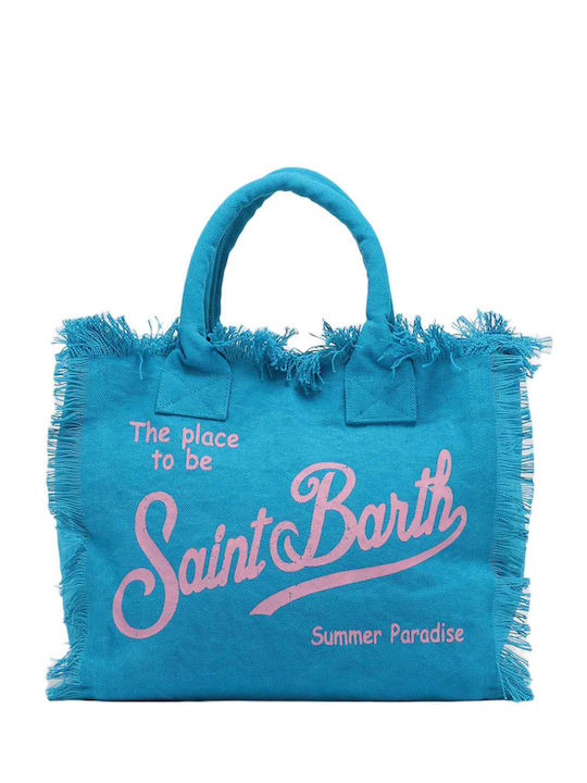 MC2 Fabric Beach Bag Blue