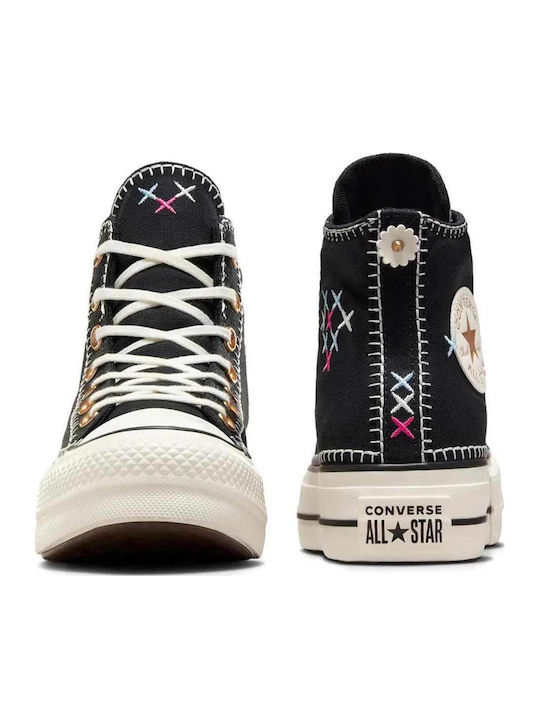 Chuck Taylor All Star Lift Women's Flatform Boots Black