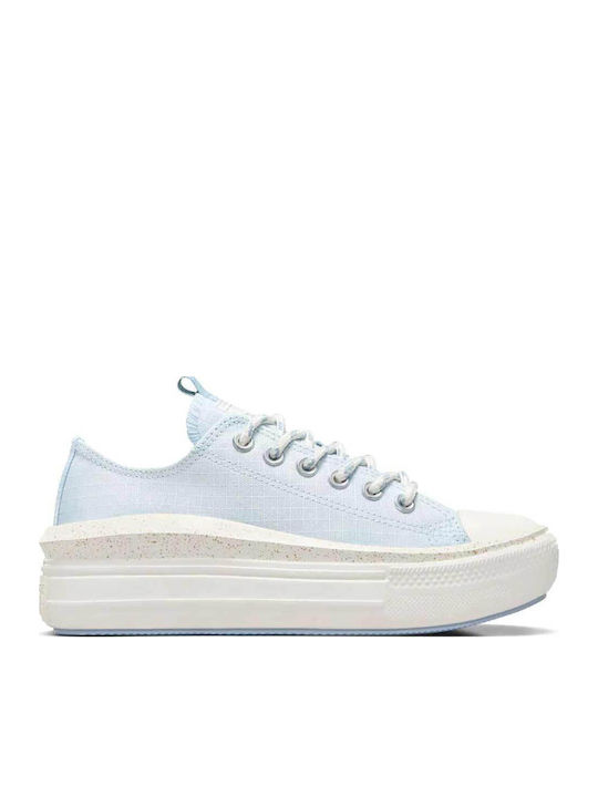 Chuck Taylor All Star Move Platform Γυναικεία Sneakers Washed Canvas