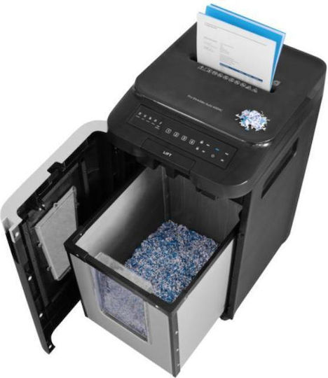 HP Aktevernichter Pro Shredder Auto 400MC Mikroschnitt 400 Blätter mit Behälter 53Es