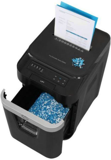 HP Aktevernichter Mikroschnitt 200 Blätter mit Behälter 32.2Es