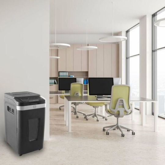 HP Aktevernichter Querschnitt 400 Blätter mit Behälter 53Es