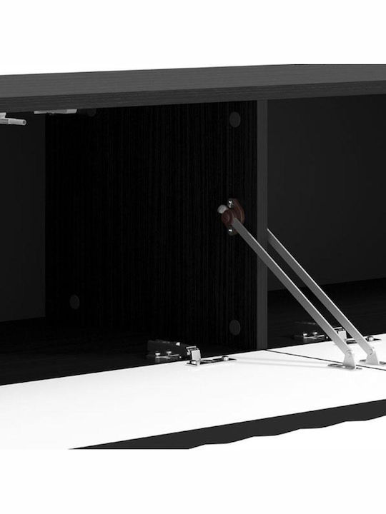 TV-Möbel Hölzernes Antibes Black L154xB42xH32cm