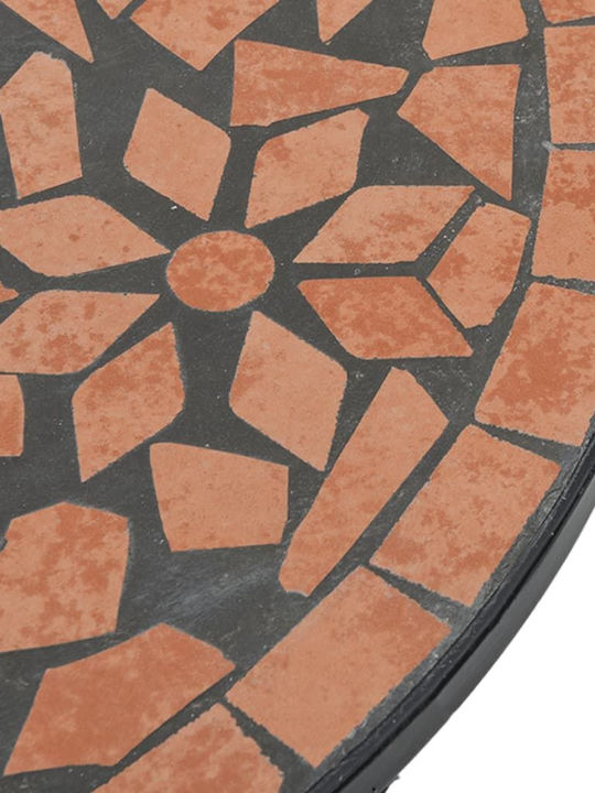 Гарнитура за Трапезария За Малки Външни Пространства 3 Бройки Терракота