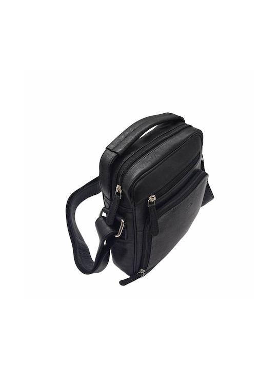 Lavor Leather Men's Bag Handbag Black