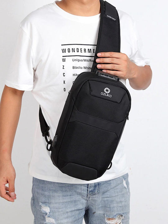 Herrentasche Sling Blau