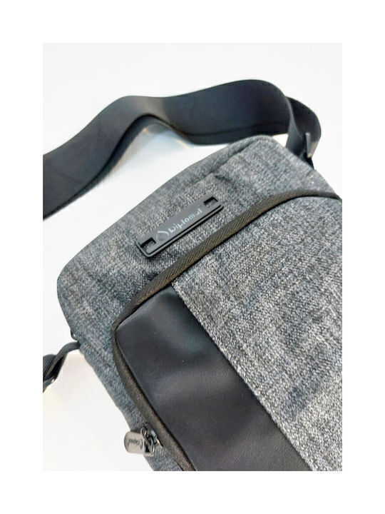 Geantă pentru bărbați De umăr / tip crossbody Neagră