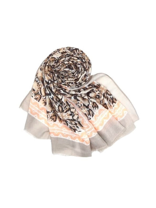 MI-TU Exclusive Women's Scarf Beige