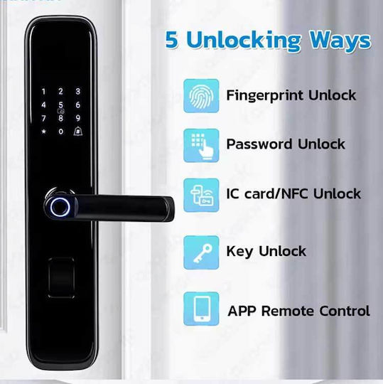 Bmac Electronic Lock with Connectivity Wi-Fi