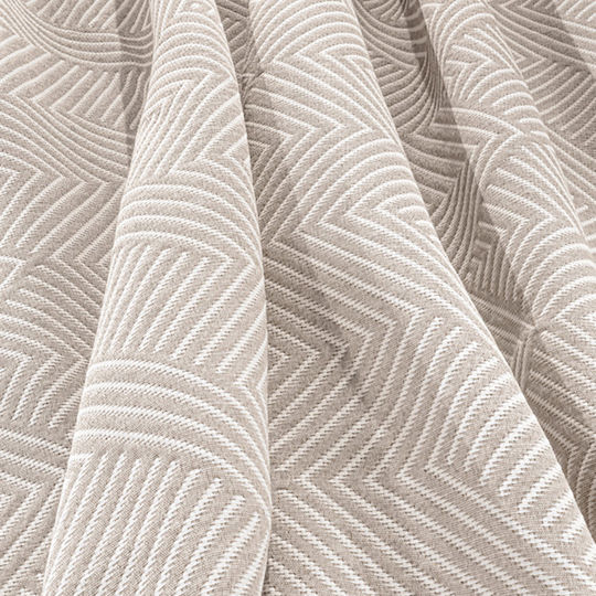 Guy Laroche Tetris Одеяло Пике Едно 160x260см Linen