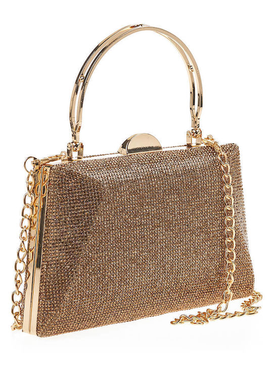 Verde Damen Tasche Hand Gold