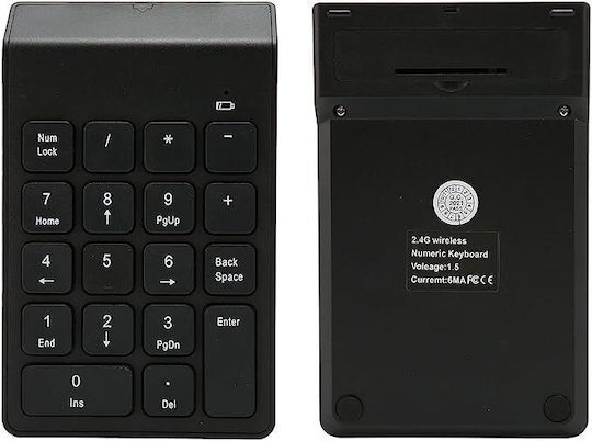 ZE1AK83QWS6A Fără fir Tastatură numerică