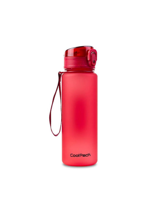 Coolpack Wasserflasche Kunststoff 600ml Rot Coolpack Wasserflasche Kunststoff 600ml Rot