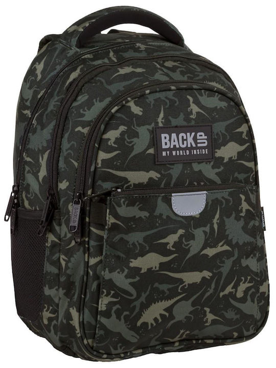 BackUP Ghiozdan De Spate Verde 24 Litri 27 X 20 X 39 Cm
