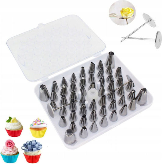 Zola Σετ Spritzbeutel Metallisch 55 Stück ZE1AG43QWS06F