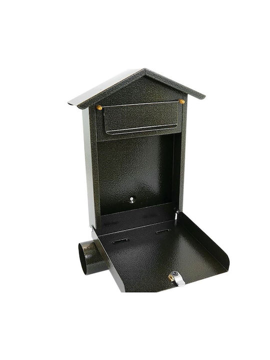 Damech Cutie Poștală pentru Exterior Inox în Culoarea Auriu 23x7x37.5cm