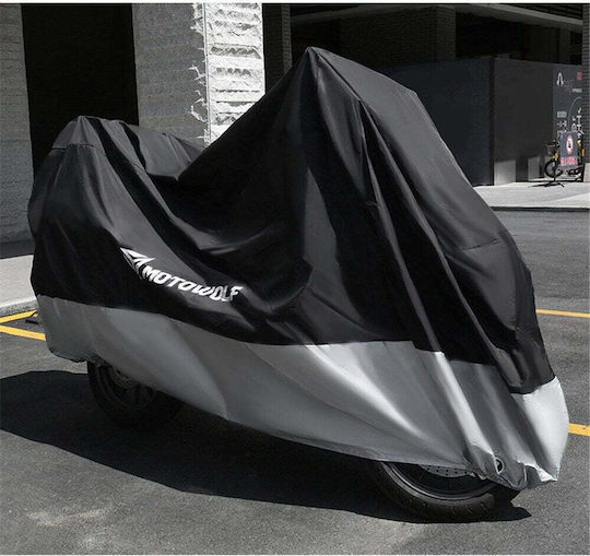 Motowolf Waterproof Motorcycle Cover XXXL L265xW105xH125cm