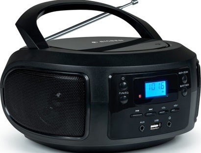 Bigben Interactive Tragbares Soundsystem mit CD / USB / Radio Schwarz