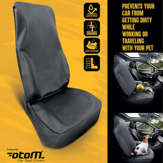 Auto Gs Waterproof Car Seat Covers Set 1 Piece Leatherette