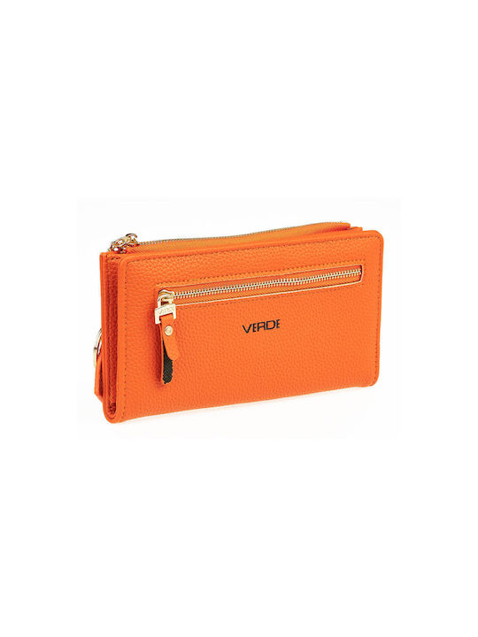 Verde Large Women's Wallet Orange