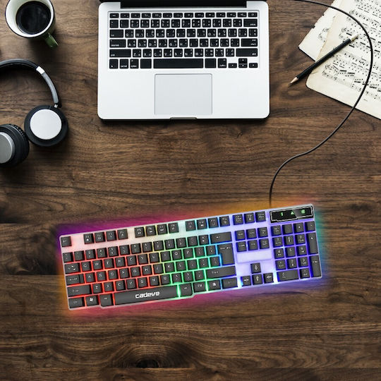 E203-2 Gaming Tastenfeld mit RGB-Beleuchtung (Englisch US)