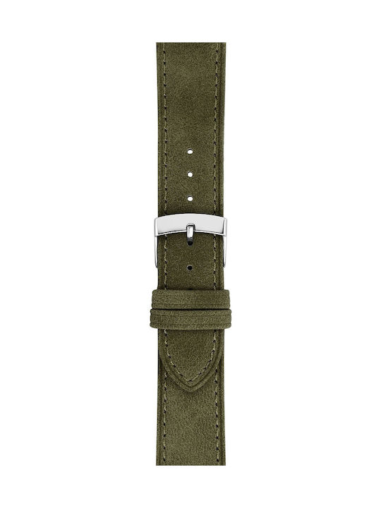 Morellato Leather Strap Green