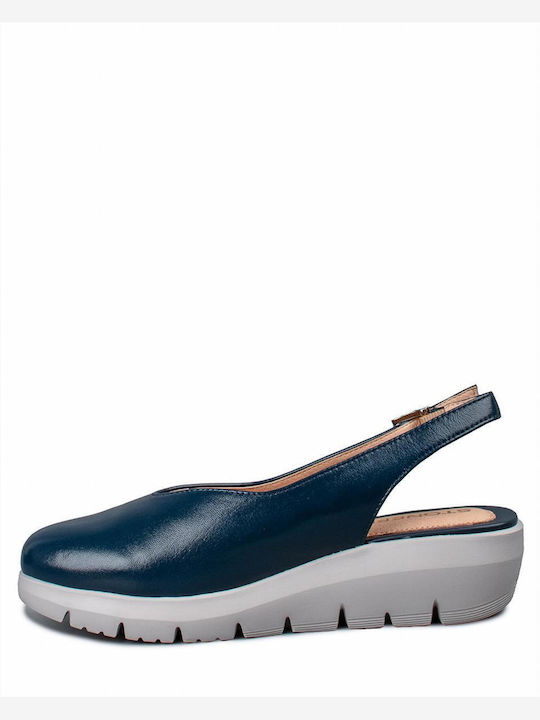 Stonefly Women's Closed Toe Platforms Blue