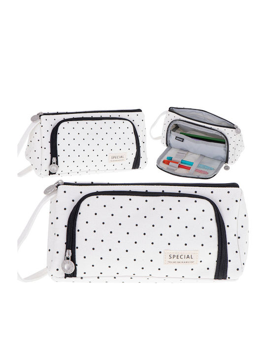 Necessaire in Weiß Farbe 22cm