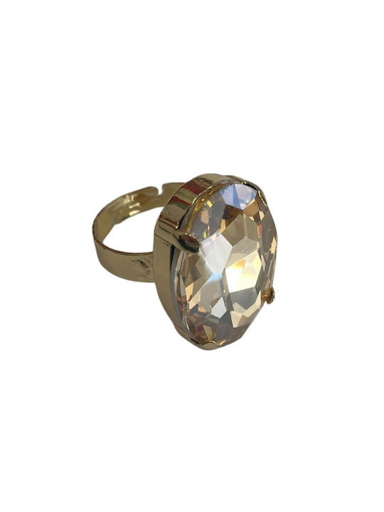 Love Women's Gold Plated Ring