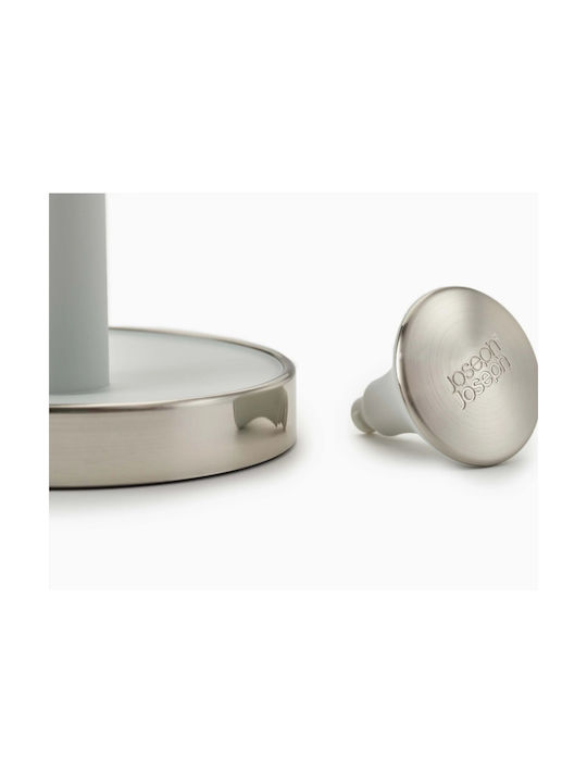 Joseph Joseph Metallic Paper Towel Holder Push&tear White 16x16x28cm 851688